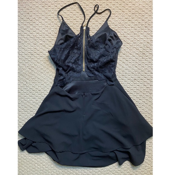 SOLD- Black Casual Dress - Picture 2 of 3